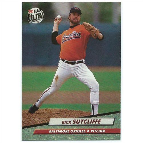1992 Fleer Ultra - #309 - Rick Sutcliff