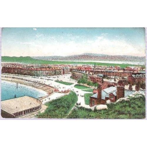 Llandudno, Conwy - North Parade - DF & Co series postcard c.1905