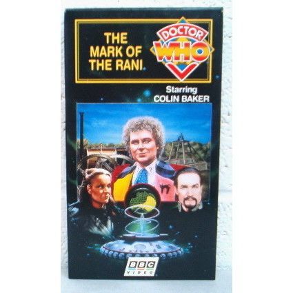 DOCTOR WHO ' VHS ' THE MARK OF THE RANI : COLIN BAKER