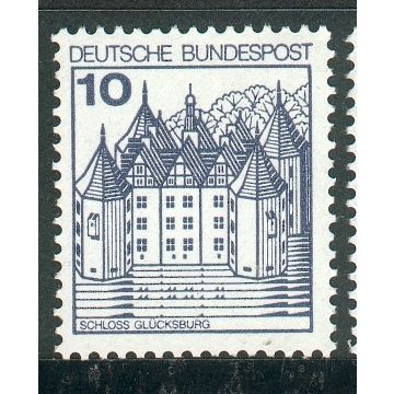 Germany 1977 - SG 1805 - 10pf greyish blue - Glucksburg - unused
