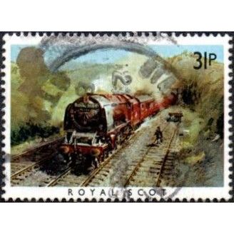 1985 Famous Trains. 31p Value. Royal Scot . Very Fine Used