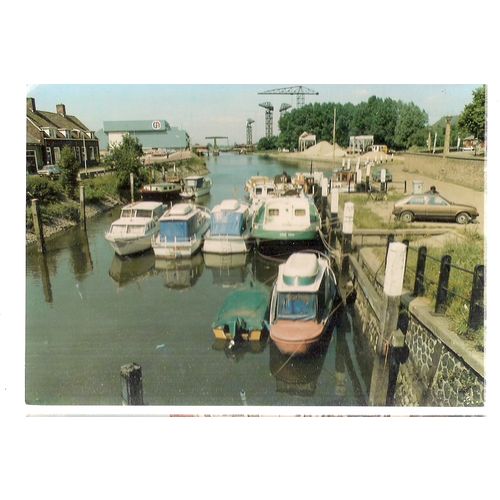 DE HAVEN, , ALBLASSERDAM, NETHERLANDS unused vintage postcard #