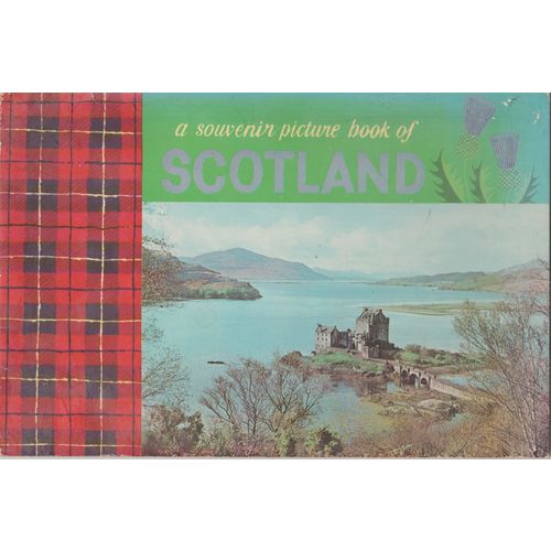 A Souvenir Picture Book of Scotland circa 1965 colour illustrated