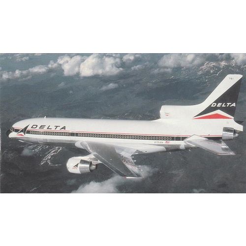 Delta Airlines Lockheed L1011 Tristar Civil Aviation Postcard (A20492)