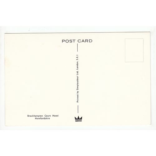Multiview of Brockhampton Court Hotel Herefordshire Postcard