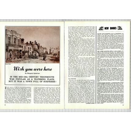 (6491) William Proctor Teignmouth Regent Place Margaret Spearman - 1970 Article
