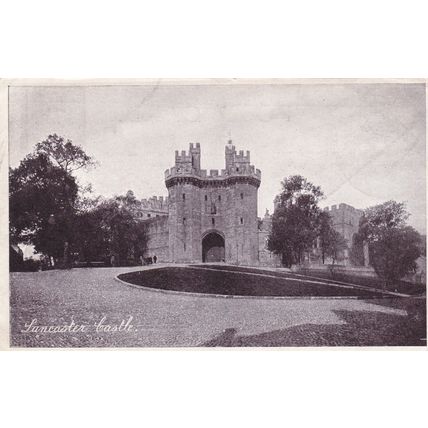 Lancaster Castle England Smart Novels Series Postcard posted VGC