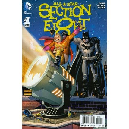 All-Star Section 8 (2015 Ltd) # 001 NM 1in25 VARIANT MODERN AGE COMICS