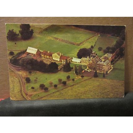 KNUSTON HALL, nr. WELLINGBOROUGH, NORTHAMPTONSHIRE unused vintage postcard /