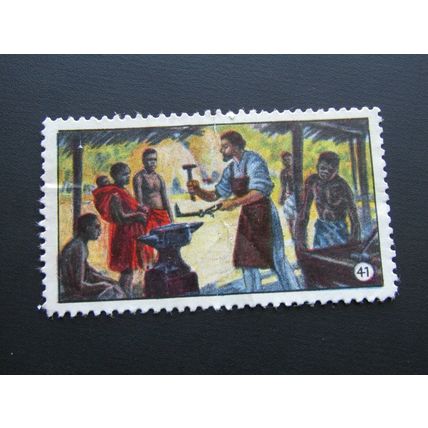 Gospel - Sunday School Religious Stamps - Faith Press Ect Variants (e36)
