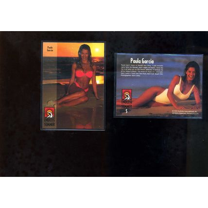 PAULA GARCIA 1993 ENDLESS SUMMER Portfolio TRADING CARD #5 Hot Model NM