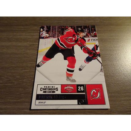 2011-12 Panini Contenders Hockey Card # 062 Patrik Elias Near Mint (7) Devils