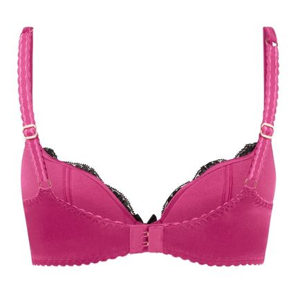 AGENT PROVOCATEUR Molly Bra Pink/Black Size UK 36D BNWT (RARE & COLLECTABLE)