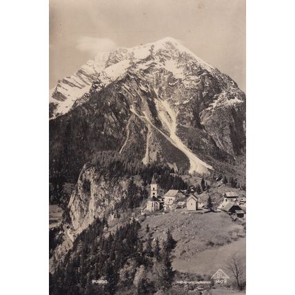 Alpenhotel Adam Purog Austria Real Photo Postcard