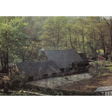 Shepherd Wheel Factory Yorkshire Industry Postcard