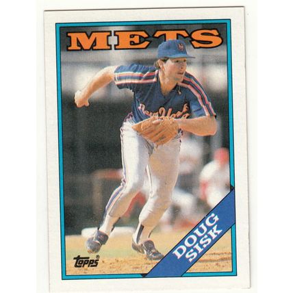 1988 Topps baseball card 763 Doug Sisk