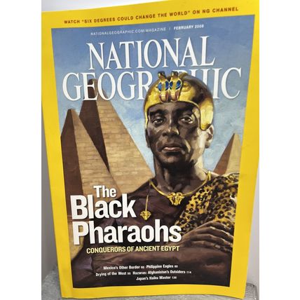 National Geographic Magazine February 2008 The Black Pharaohs Collectable