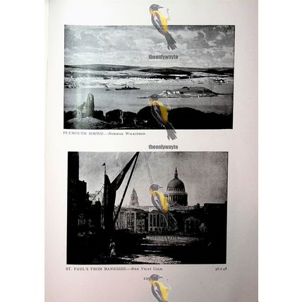 Plymouth Sound & St Paul's (WA Black & Winnington, Reverse), Book Illustration