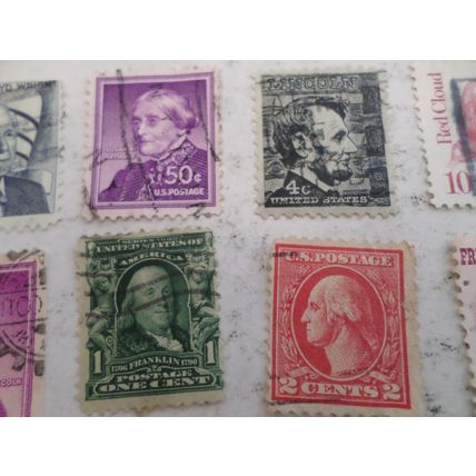 United States (USA) - stamps - a selection of 20 different stamps