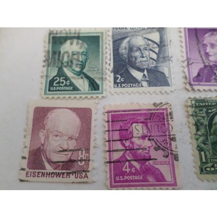 United States (USA) - stamps - a selection of 20 different stamps
