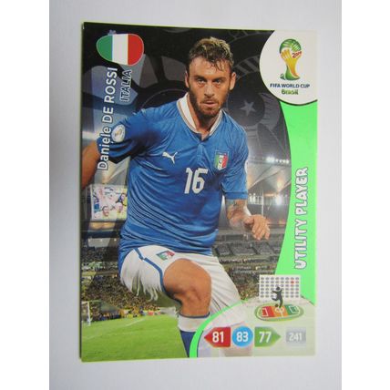 Daniel De Rossi - Italy - 2014 Panini Adrenalyn XL Brazil World Cup (ef1)