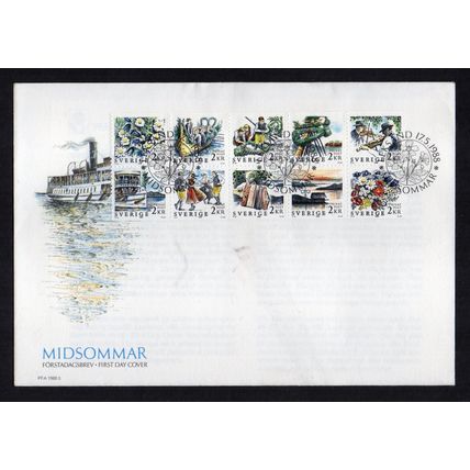 Sweden - 1988 - Midsummer, FDC