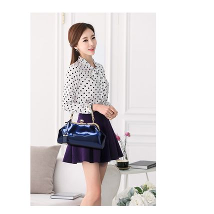 Hobo Shoulder Bag For Women Large Crossbody Bag Blue