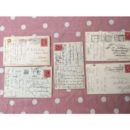 San Francisco, California. Antique Postcards x 5