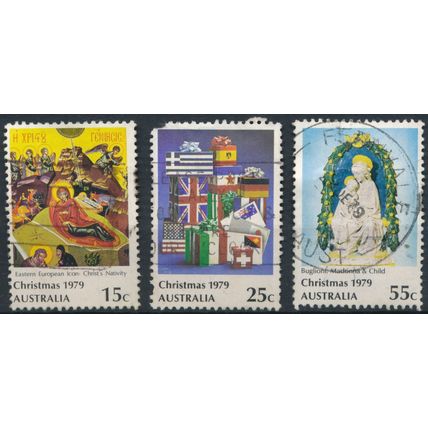 Christmas - Australia 1979 - FH - SG 721/3 (B)