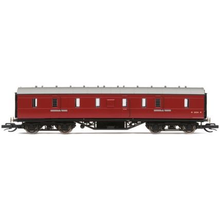 Hornby TT:120 - TT4039 BR ex LMS 50' Passenger Brake Coach No.M31014M