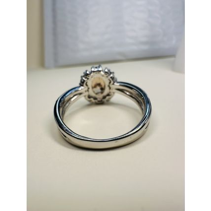 Bomb Party Sz8 Revealed BP Ring Fashion Jewelry RBP Smokey Topaz Rhodium P