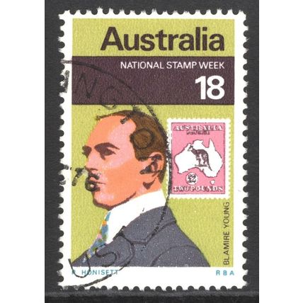 AUSTRALIA 1976: NATIONAL STAMP WEEK - 18c USED (G3)