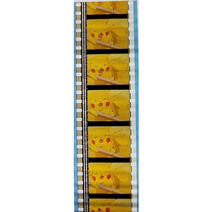 Pokemon . Pk KXH - b044R . 1 STRIP OF 5 - 35MM FILM CELLS