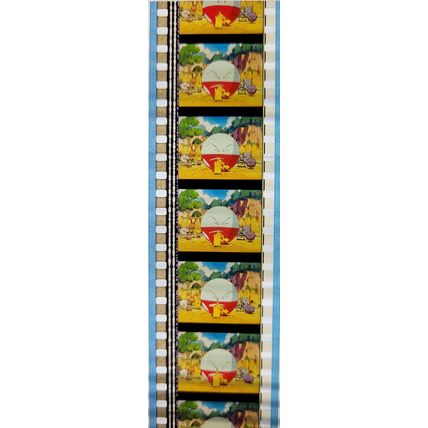 Pokemon . Pk KXH - C064l . 1 STRIP OF 5 - 35MM FILM CELLS