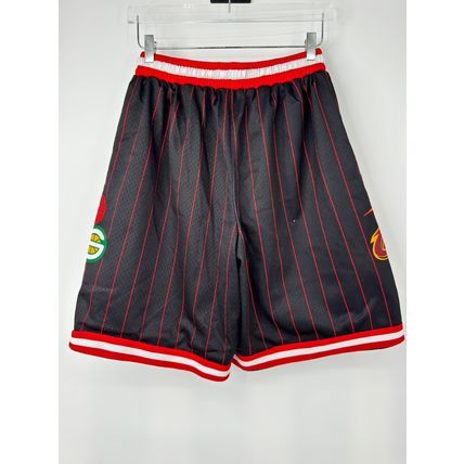 Whocaressupply Co. Chicago Bulls Pinstripe Shorts Trillest Sz XL | Elastic Waist