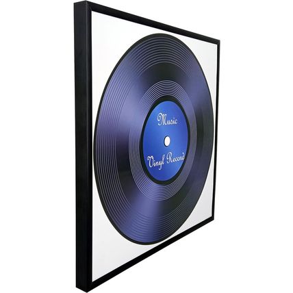4 Pack, Aluminum Metal Black Music Record Album Frame 12.5X12.5 Inch Picture Fra