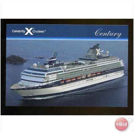 Celebrity Cruises MV CENTURY Company Postcard