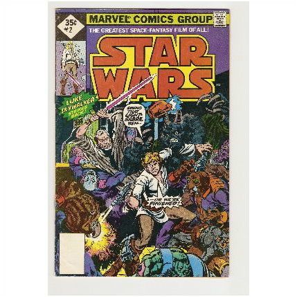 STAR WARS # 2 35 cents on cover ( 1977 )