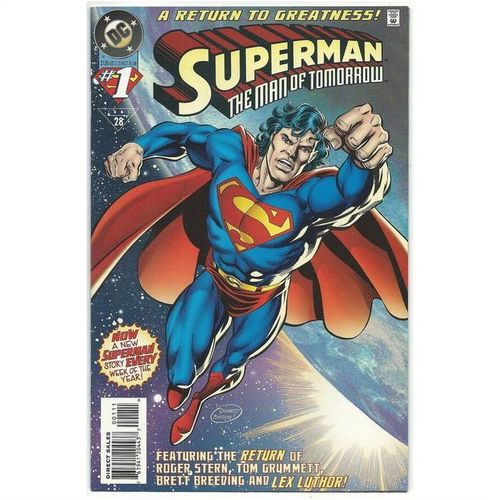SUPERMAN : THE MAN OF TOMORROW # 1 (1995)