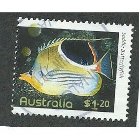 AUS 2010 $1.20 'FISHES OF THE REEF' FINE USED (EBID35-003)