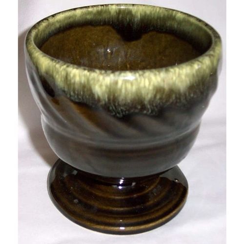 Hull "Green Drip" Vase - #F34