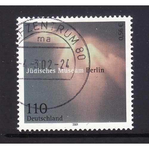 GERMANY 2001 SG 3075 110pf JEWISH MUSEUM BERLIN FINE USED