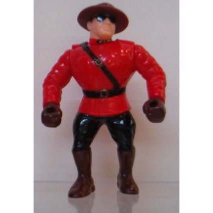 WRESTLING WWF : THE MOUNTIE action figure