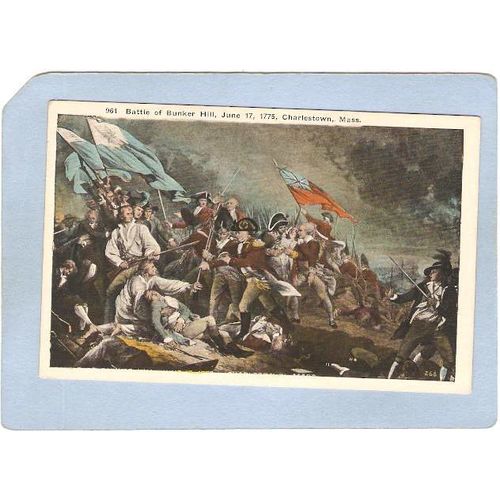 MA Charlestown Battle Of Bunker Hill June 17 1775 ma_box2~707