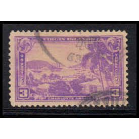 Used 802 3c Virgin Islands Fine W3814