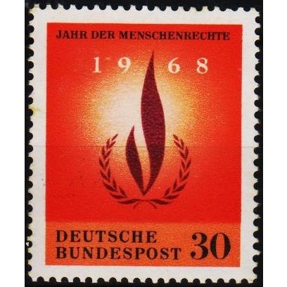 Germany. 1968 30pf S.G.1477 Unmounted Mint