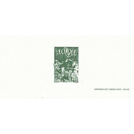 France 2002 Imprimerie des Timbres Europa Circus VGC