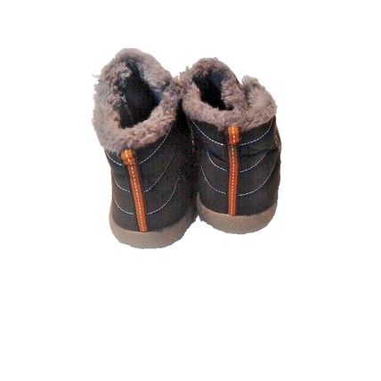 EndoraDore Mens Women Snow Boots Ankle Waterproof Warm Lined Slip 9.5- 10 Black