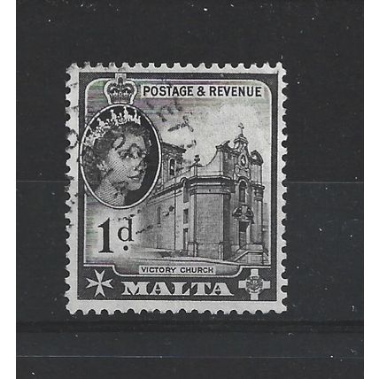 Malta.SG268 1d Victory Church.Fine Used.Apr25a