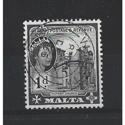 Malta.SG268 1d Victory Church.Fine Used.Apr25j